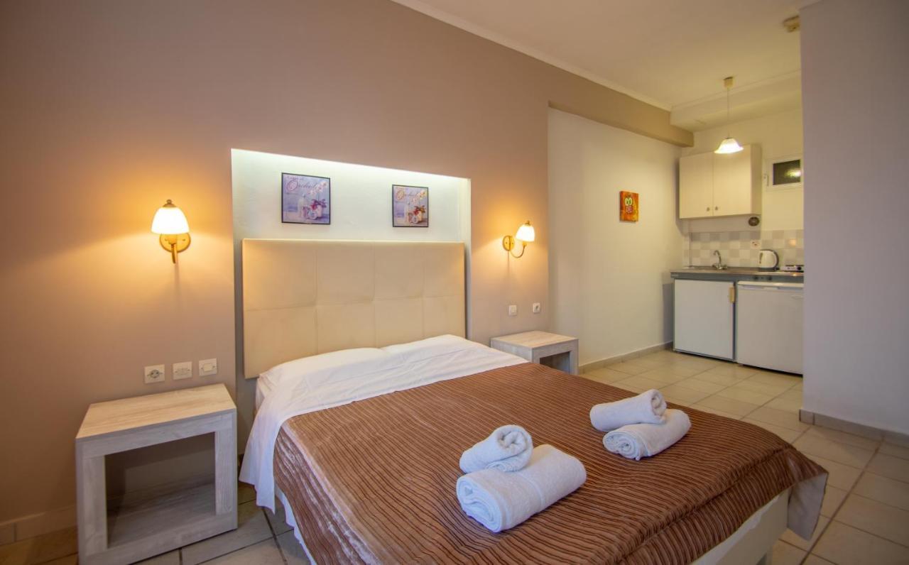 Agoulos Beach Hotel Argassi Bagian luar foto