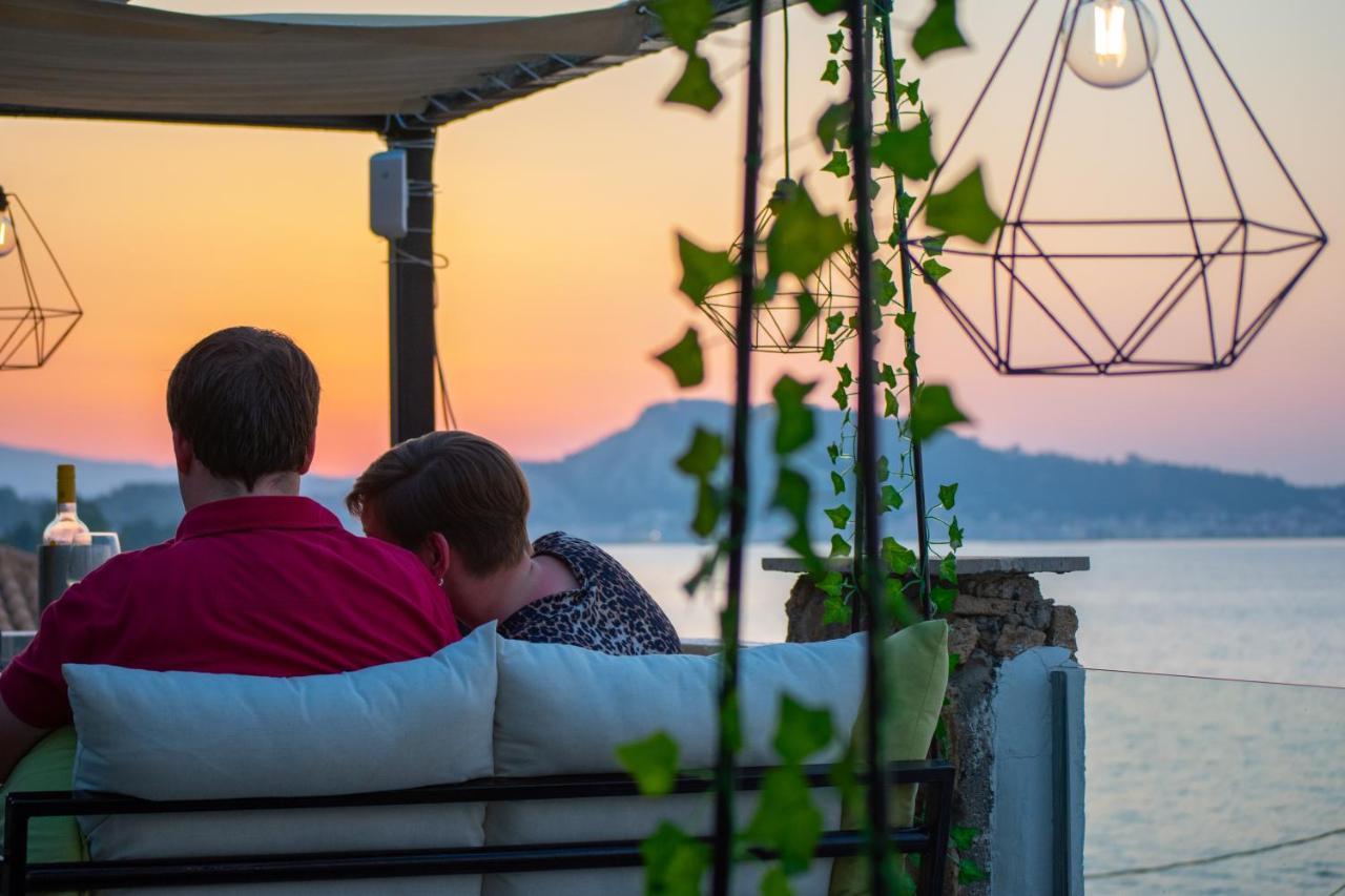 Agoulos Beach Hotel Argassi Bagian luar foto