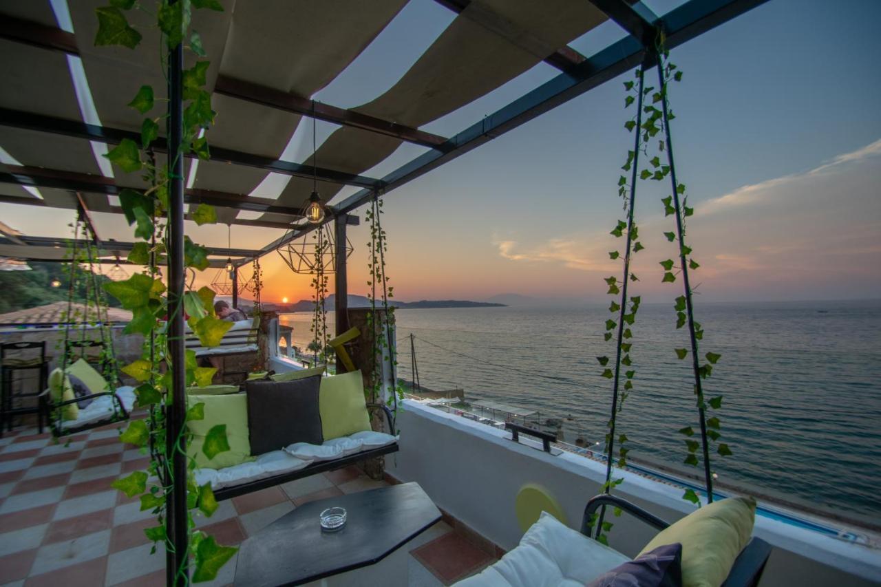 Agoulos Beach Hotel Argassi Bagian luar foto