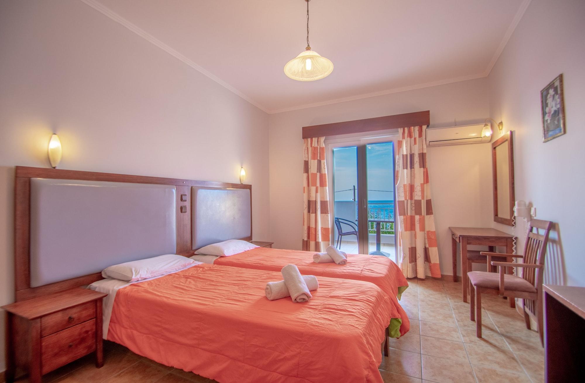Agoulos Beach Hotel Argassi Bagian luar foto